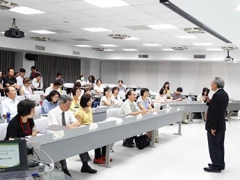 南臺科技大學舉辦臺南市食安輔導員共識營現場情形